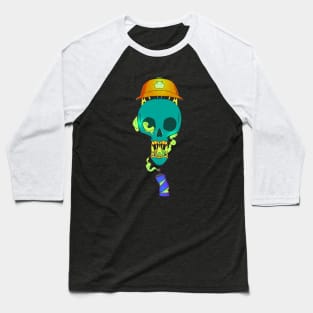 Skullboard Baseball T-Shirt